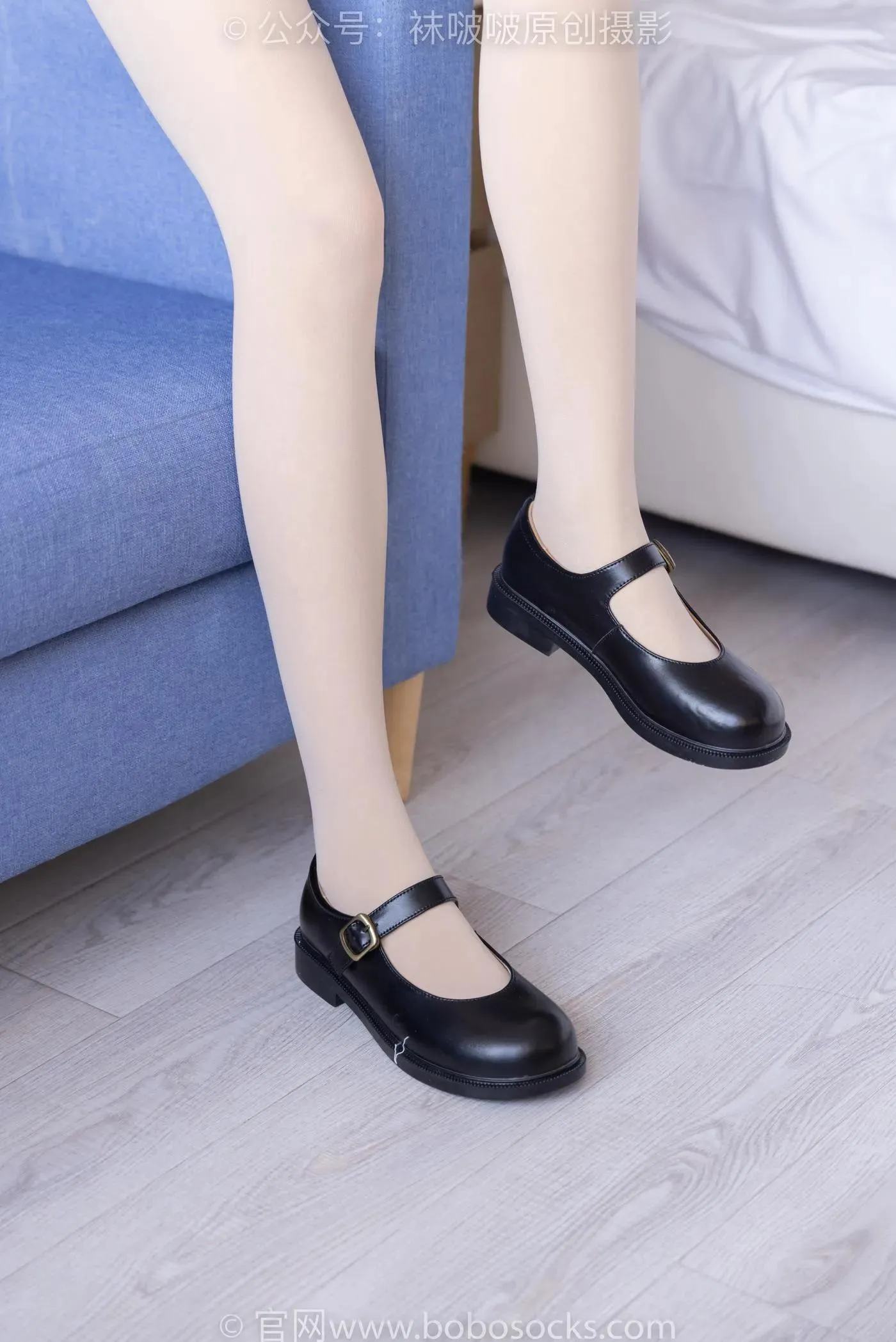 [BoBoSocks袜啵啵]NO.169 小甜豆-黑皮鞋、厚黑丝、厚肉丝 [145P]插图2
